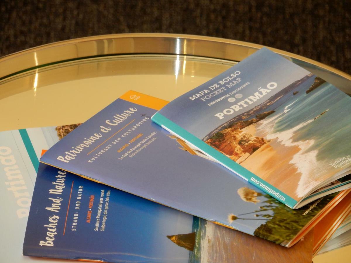 Beach & Sea Apt, Fast Wifi, Airco, Private Parking And Pool Portimao Luaran gambar
